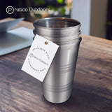 4 pack 14.5 oz outdoors stainless steel cups
