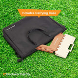 smartflip folding camping chair with carrying case