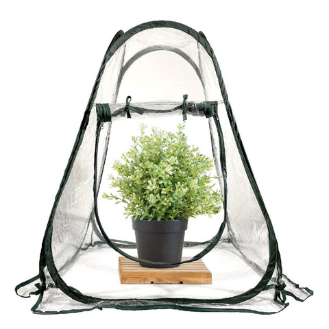 mini pop up greenhouse cover with clear PVC plant cover