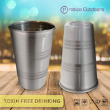 Safe and toxin free drinking steel cups