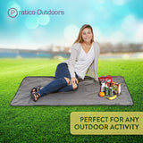 Premium grey blanket for outdoor activity