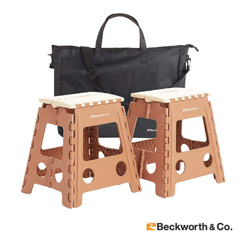 2 pack smartflip multipurpose camping and step stools