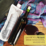 Portable winecubby easy to bring anywhere