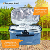 High Quality Foldable Collapsible Insulated Picnic Basket