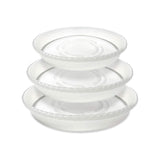 Clear Plastic Plant Saucer Drip Trays Assorted Sizes