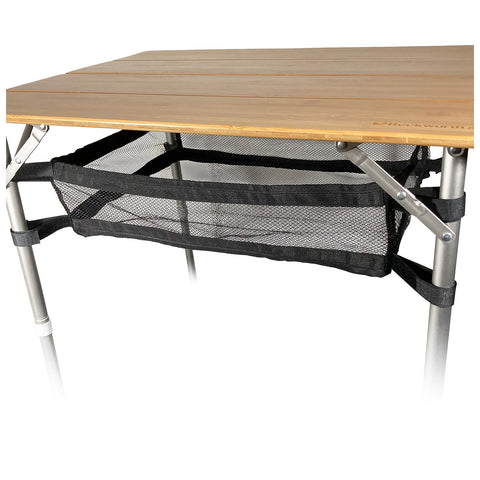 cargo storage net for bamboo folding table standard