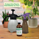 jojoba oil plant protector in spray bottles