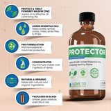 Protector jojoba oil features