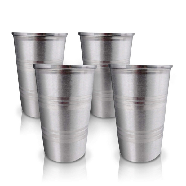 4 pack 11.1 oz outdoor stainless steel cups