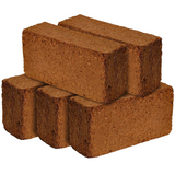 5pack Coco Coir Brick Growing Medium for Soil or Hydroponics